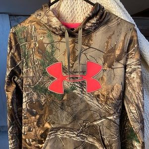 Under armour camo jacket